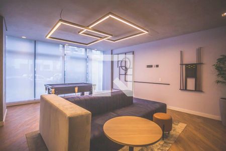 Apartamento à venda com 29m², 1 quarto e sem vaga Apartamento à venda com 29m², 1 quarto e sem vagaÁrea comum - Salão de Jogos