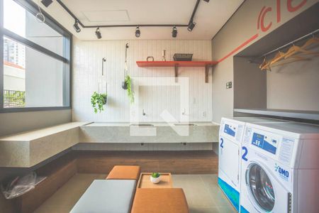 Apartamento à venda com 29m², 1 quarto e sem vaga Apartamento à venda com 29m², 1 quarto e sem vagaÁrea comum - Lavandeiria coletiva