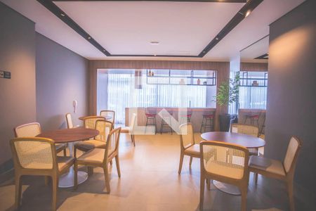 Apartamento à venda com 29m², 1 quarto e sem vaga Apartamento à venda com 29m², 1 quarto e sem vagaÁrea comum - Salão de festas