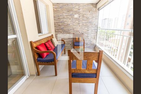 Varanda de apartamento à venda com 3 quartos, 83m² em Alto da Mooca, São Paulo