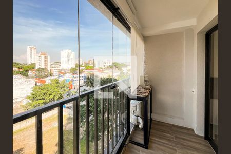 Studio para alugar com 24m², 1 quarto e sem vagaVaranda