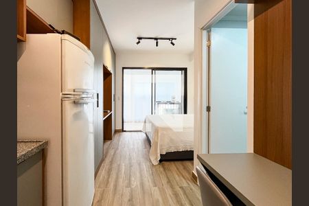 Studio de kitnet/studio para alugar com 1 quarto, 24m² em Santo Amaro, São Paulo