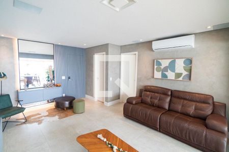 Sala de apartamento à venda com 3 quartos, 112m² em Vila Mascote, São Paulo