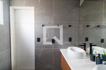 Banheiro da Suíte 1 de apartamento à venda com 3 quartos, 112m² em Vila Mascote, São Paulo