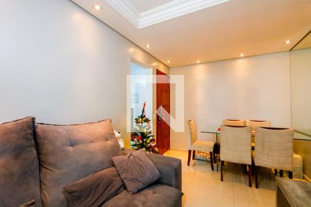 Sala de apartamento à venda com 3 quartos, 63m² em Vila Homero Thon, Santo André