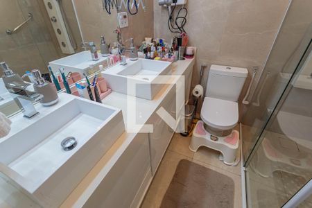 Apartamento para alugar com 102m², 3 quartos e 2 vagasBanheiro da Suíte 2