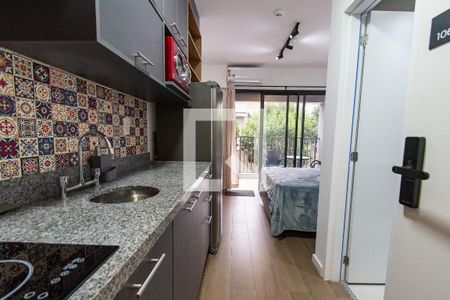 Studio para alugar com 22m², 1 quarto e sem vagaCozinha