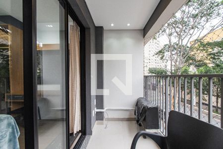 Studio para alugar com 22m², 1 quarto e sem vagaVaranda