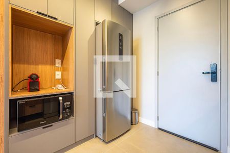 Sala/Cozinha de apartamento para alugar com 1 quarto, 37m² em Pinheiros, São Paulo