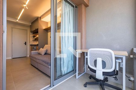 Varanda de apartamento para alugar com 1 quarto, 37m² em Pinheiros, São Paulo