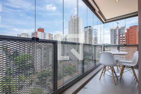 Varanda de apartamento para alugar com 1 quarto, 37m² em Pinheiros, São Paulo