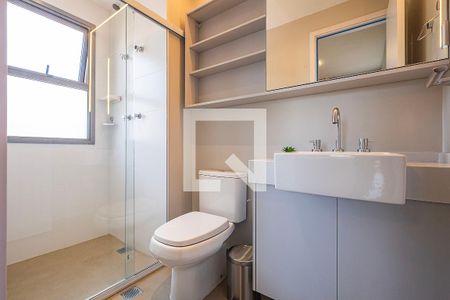 Apartamento para alugar com 37m², 1 quarto e 1 vagaSuíte - Banheiro