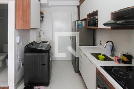 Apartamento à venda com 28m², 1 quarto e sem vagaCozinha e Área de Serviço