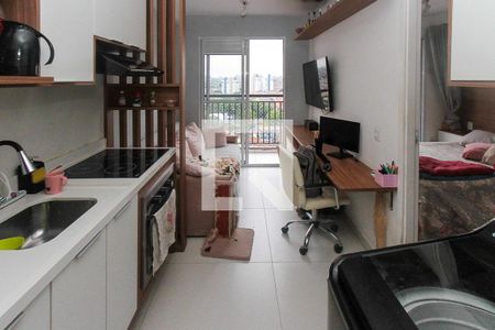 Apartamento à venda com 28m², 1 quarto e sem vagaCozinha e Área de Serviço