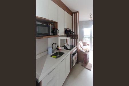 Apartamento à venda com 28m², 1 quarto e sem vagaCozinha e Área de Serviço