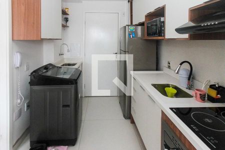 Apartamento à venda com 28m², 1 quarto e sem vagaCozinha e Área de Serviço