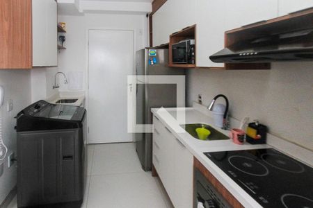 Apartamento à venda com 28m², 1 quarto e sem vagaCozinha e Área de Serviço