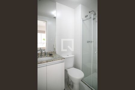 Studio para alugar com 30m², 1 quarto e 1 vaga Studio para alugar com 30m², 1 quarto e 1 vagaBanheiro