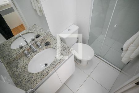 Studio para alugar com 30m², 1 quarto e 1 vaga Studio para alugar com 30m², 1 quarto e 1 vagaBanheiro