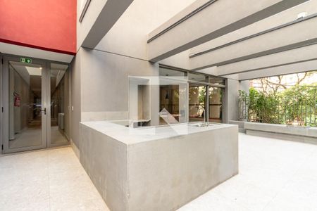Studio para alugar com 25m², 1 quarto e sem vaga Studio para alugar com 25m², 1 quarto e sem vagaÁrea comum - Churrasqueira