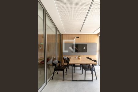 Área comum - CoWork de kitnet/studio para alugar com 1 quarto, 25m² em Vila Nova Conceição, São Paulo