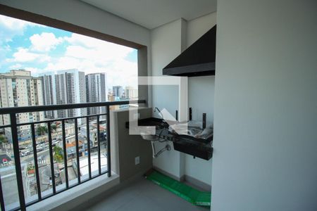 Varanda da Sala  de apartamento à venda com 2 quartos, 65m² em Quarta Parada, São Paulo