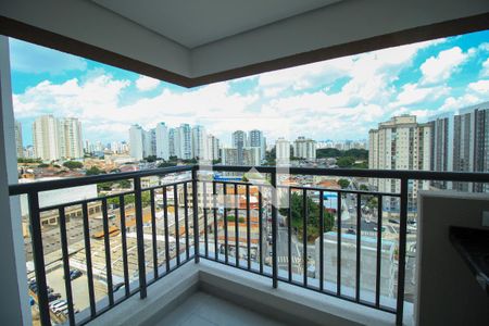 Varanda da Sala  de apartamento à venda com 2 quartos, 65m² em Quarta Parada, São Paulo