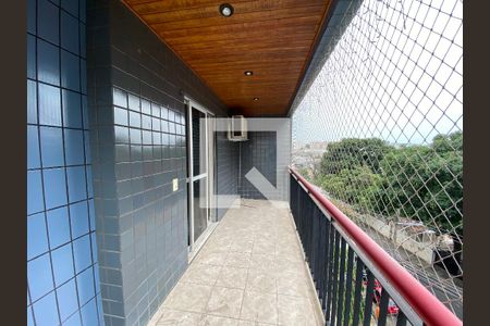 Apartamento à venda com 105m², 3 quartos e 2 vagasVaranda Quarto 3