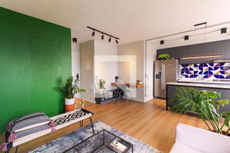 Sala de apartamento à venda com 1 quarto, 57m² em Brás, São Paulo