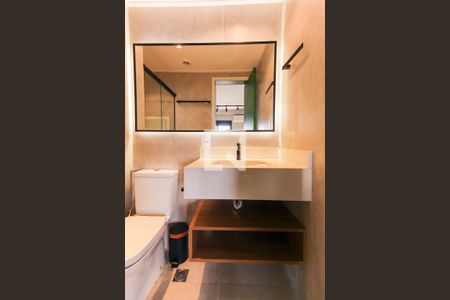 Apartamento à venda com 57m², 1 quarto e 1 vagaBanheiro