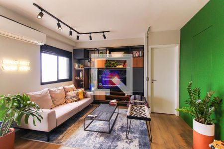 Sala de apartamento à venda com 1 quarto, 57m² em Brás, São Paulo