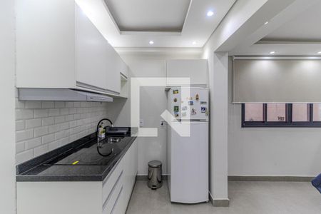 Studio à venda com 27m², 1 quarto e sem vagaCozinha