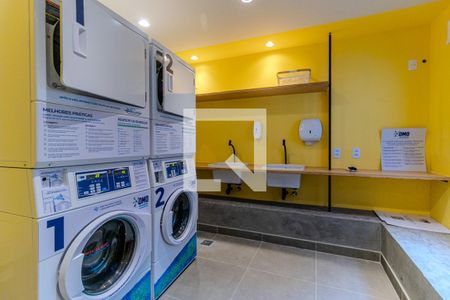 Studio à venda com 27m², 1 quarto e sem vagaLavanderia