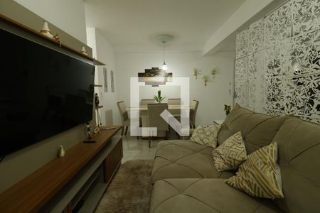 Sala de apartamento à venda com 2 quartos, 68m² em Vila Apiai, Santo André