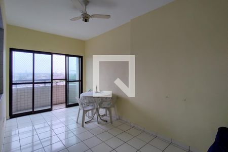 Sala de apartamento para alugar com 1 quarto, 58m² em Maracanã, Praia Grande