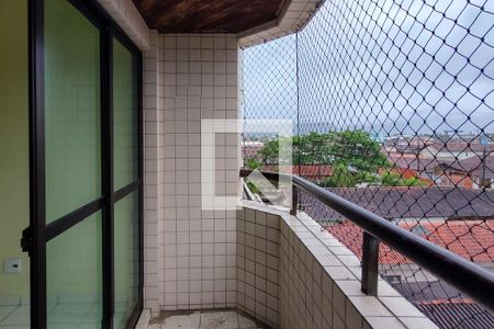 Sacada de apartamento para alugar com 1 quarto, 58m² em Maracanã, Praia Grande