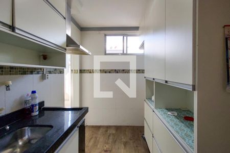 Cozinha de apartamento para alugar com 2 quartos, 58m² em Canto do Forte, Praia Grande