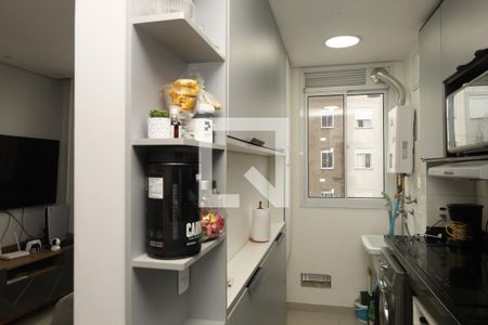 Cozinha de apartamento à venda com 2 quartos, 43m² em Cidade Líder, São Paulo