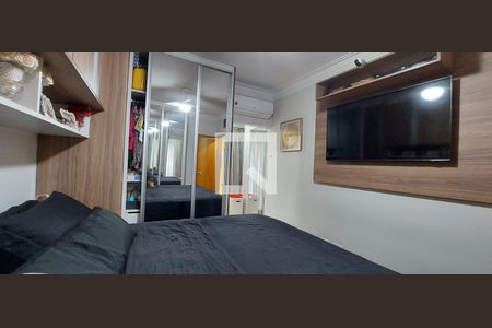 Quarto 1 suíte de apartamento à venda com 3 quartos, 100m² em Vila Camilópolis, Santo André
