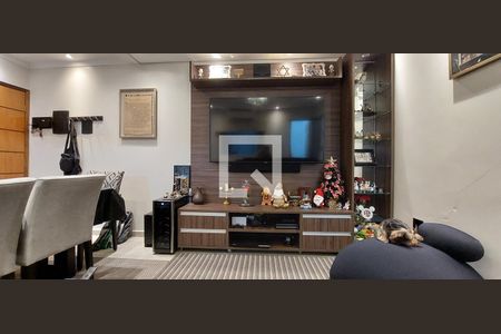 Sala de apartamento à venda com 3 quartos, 100m² em Vila Camilópolis, Santo André