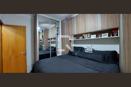 Quarto 1 suíte de apartamento à venda com 3 quartos, 100m² em Vila Camilópolis, Santo André