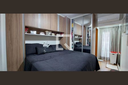 Quarto 1 suíte de apartamento à venda com 3 quartos, 100m² em Vila Camilópolis, Santo André