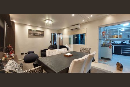 Sala de apartamento à venda com 3 quartos, 100m² em Vila Camilópolis, Santo André