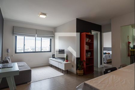 Sala de apartamento para alugar com 1 quarto, 50m² em Bela Vista, São Paulo