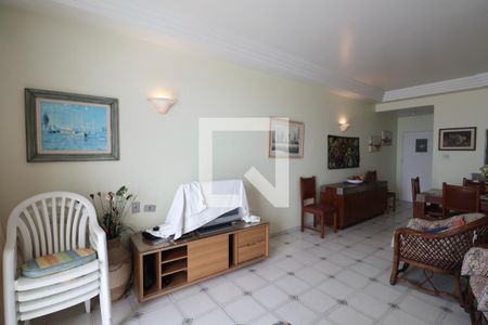 Sala de apartamento para alugar com 3 quartos, 130m² em Centro, Guarujá