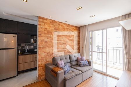 Sala de apartamento para alugar com 2 quartos, 60m² em Continental, Osasco