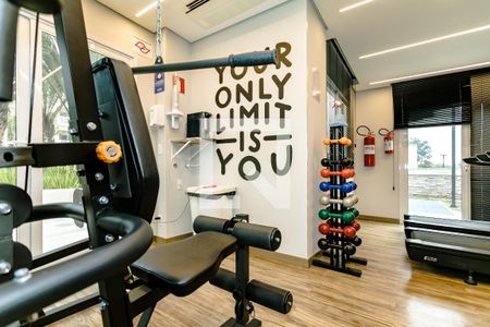 Apartamento para alugar com 80m², 3 quartos e 2 vagas Apartamento para alugar com 80m², 3 quartos e 2 vagasÁrea Comum - Academia