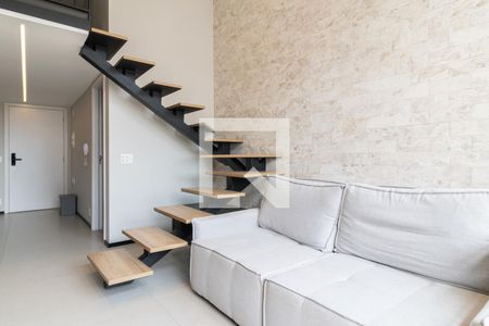 Studio à venda com 27m², 1 quarto e sem vagaSala