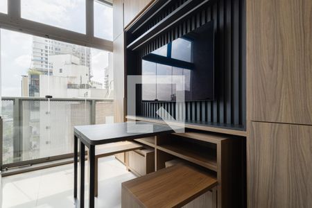 Studio à venda com 27m², 1 quarto e sem vagaSala