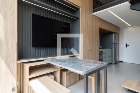 Studio à venda com 27m², 1 quarto e sem vagaSala